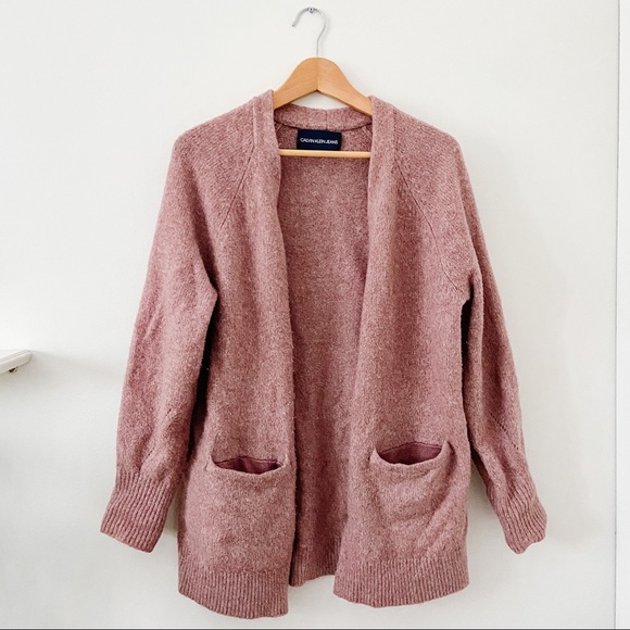 Calvin Klein Sweaters - CALVIN KLEIN Rose Pink Cardigan